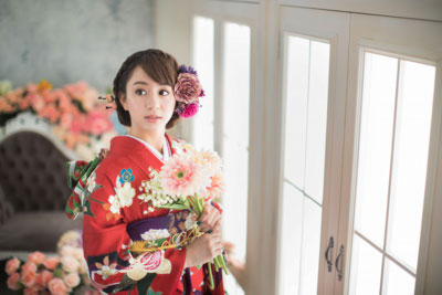 成人式の写真撮影 イメージ写真