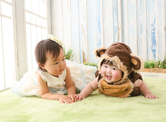 娘たちのかわいい写真が撮れて満足です｜お誕生日幸せメッセージ