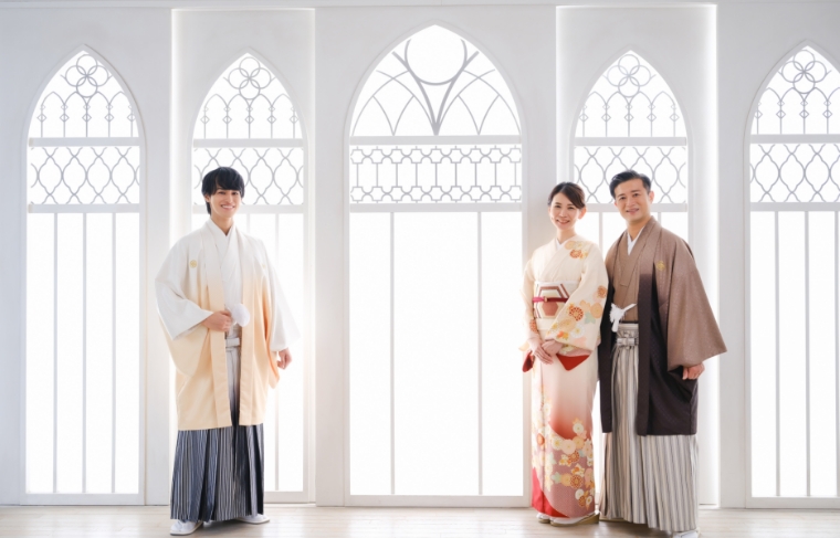 スタジオ家族撮影