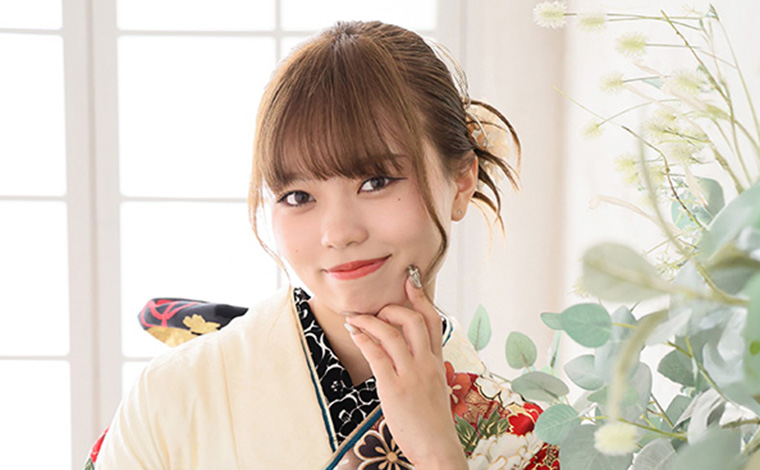 カチモリヘアの成人式ヘア