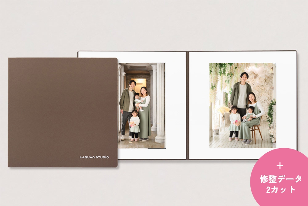 六切L写真2枚(台紙付)