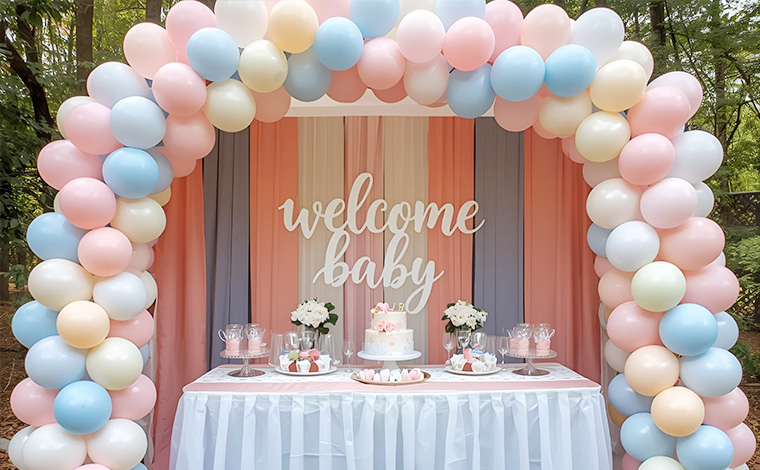 ベビーシャワーとは？いつどこで行うの？