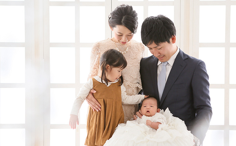 お宮参りのママ・パパの服装