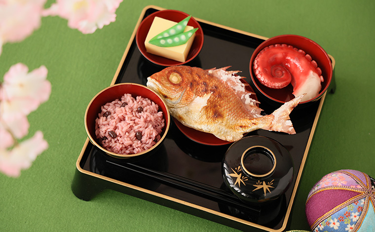 百日祝いの祝い膳の献立例