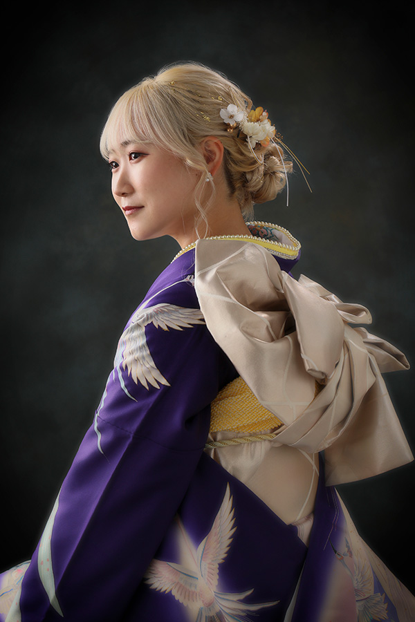 ご自前着物の成人さん
