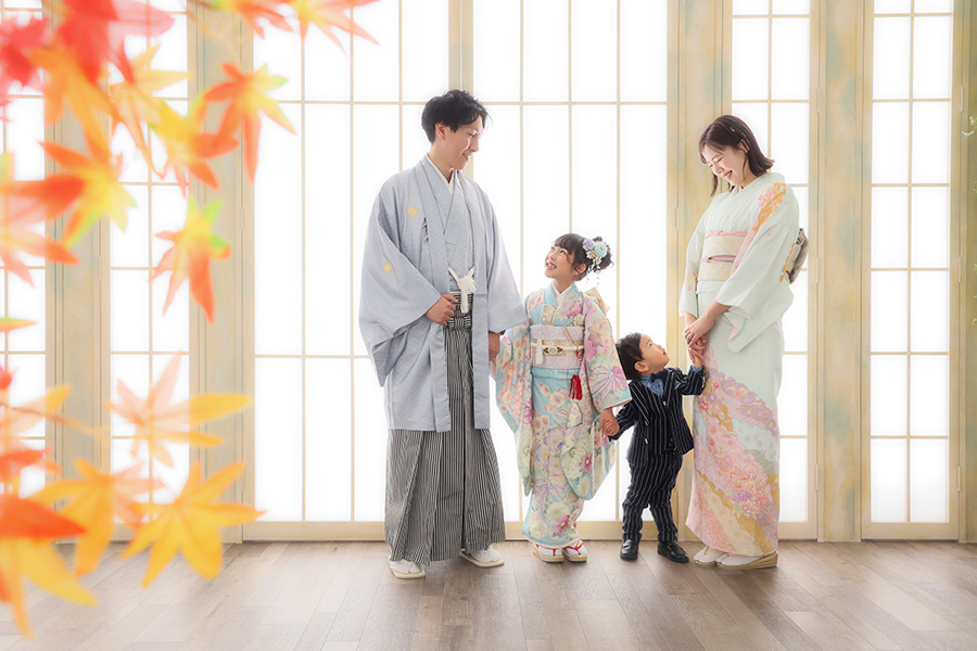 七五三撮影で家族の思い出を残そう♪
