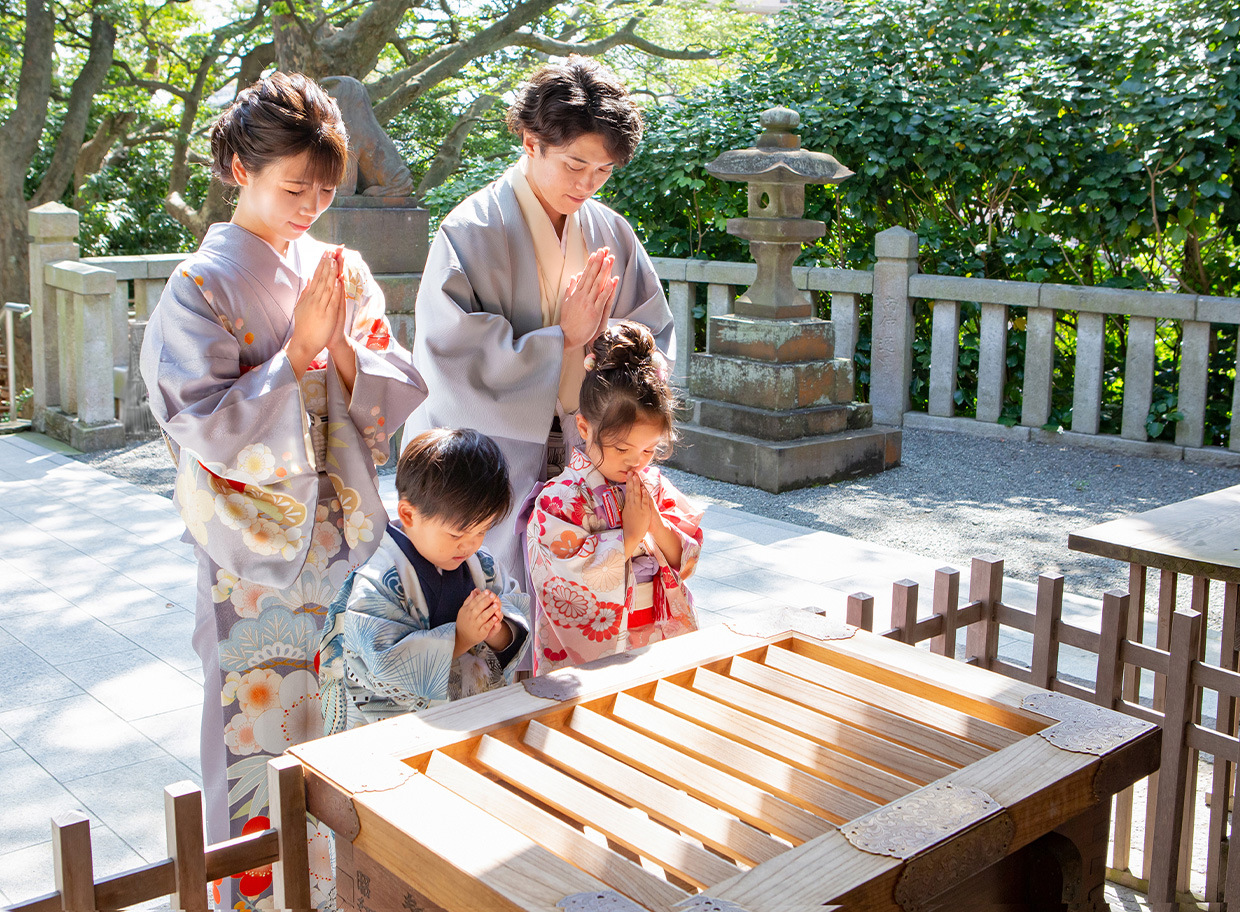 藤沢店の神社ロケ撮影